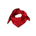  Trojcípý šátek - FERDA červený - černý pu