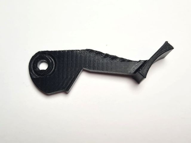 Páčka zdvihu patky Veritas 8014-44/Columba - druhovýroba