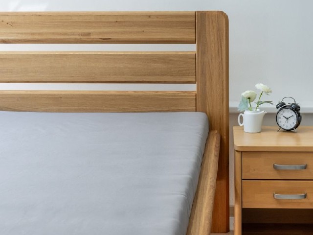 Plátěné prostěradlo s gumou LUX - šedé tmavší