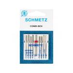 COMBI-BOX Jehly SCHMETZ 130/705 H balení s dvojjehlou COMBI-BOX Jehly SCHMETZ 130/705 H balení s dvojjehlou