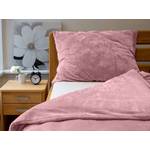 Mikroflanelové povlečení - starorůžová