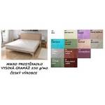 Mikroplyšové prostěradlo 60x190 lehátko Mikroplyšové prostěradlo 60x190 lehátko
