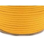Oděvní šňůra PES O4 mm - žlutooranžová Oděvní šňůra PES O4 mm - žlutooranžová