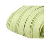 Pastelově zelený spirálový zip 3mm - metráž Pastelově zelený spirálový zip 3mm - metráž