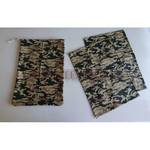 Sada Maskáč khaki 2x svačinový ubrousek a 1x pytlík na přezůvky Sada Maskáč khaki 2x svačinový ubrousek a 1x pytlík na přezůvky