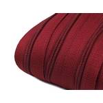 Vínový / bordó spirálový zip 3mm - metráž Vínový / bordó spirálový zip 3mm - metráž